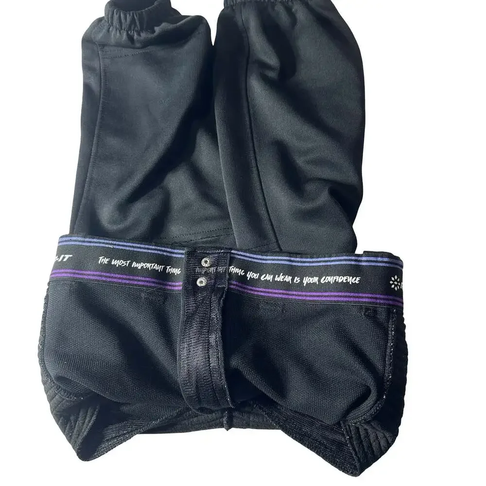 RIP-IT Youth Softball Padded Sliding Pants Black Elastic Youth Large